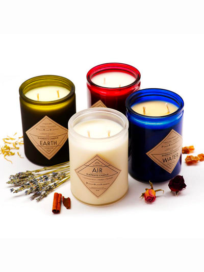 J. Southern Studio Four Elements Candle: Earth, Air. Fire, Water.